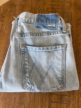 MOTHER Light Wash High Rise Women's Jeans